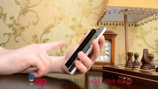 Фирменный уникальный необычный чехол книжка для Huawei Ascend P7 L00 тематика цветок Сакуры