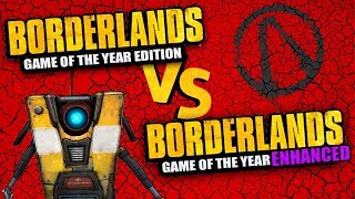 Borderlans VS Borderlands GOTY ENHANCED GTX1060
