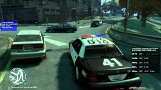 GTA IV LCPD First Response Police Mod Gameplay (37) HARDCORE MODE!