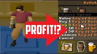 1 Hour of BUYING BEER (SHOPS ONLY!) Runescape 2007 Challenge!