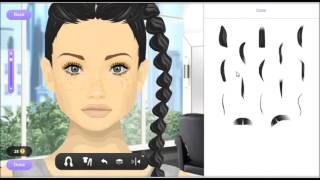 Black Braids Stardesign Hair Tutorial by Lkjnm12345