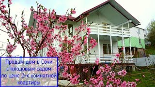 Продаю дом в Сочи. Цена 5,5 млн руб. Микрорайон Молдовка Адлерского района Сочи