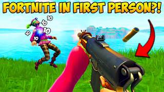 FORTNITE IN 1ST PERSON! - Fortnite Funny Fails and WTF Moments! #236 (Daily Moments)