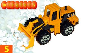 Машинки мультфильм - Город машинок - 5 серия: Снегоуборочные машины, грейдер. Развивающие мультики