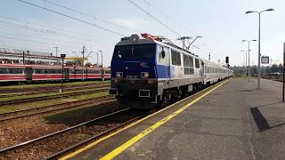 EP09-047 + IC HETMAN z Przemyśla Gł., wjeżdża na dworzec Rzeszów Główny 01.08.2018