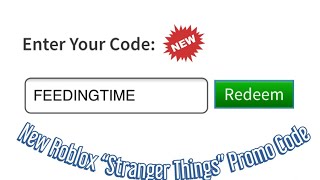 New “Stranger Things” Roblox Promo Code ( Rats Gear )