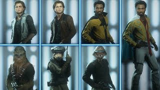 ALL 7 NEW SEASON 2 SKINS WITH GAMEPLAY! Star Wars Battlefront 2