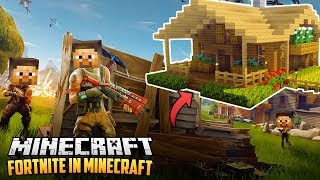 FORTNITE IN MINECRAFT CHALLENGE #2 - Minecraft Mod Challenge