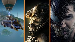 PUBG Drops Fortnite Lawsuit + Fallout 76 Isn't What You Expect + Venom Bigger than Spider-man?