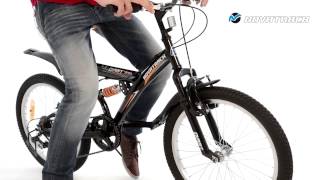 Велосипед NOVATRACK Х52458-К Dart 20'' черный (2015)