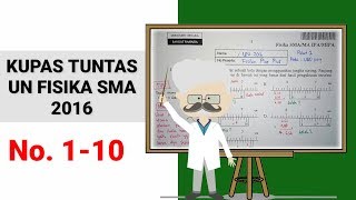 Soal dan Pembahasan UN Fisika SMA 2016 (No 1-10)