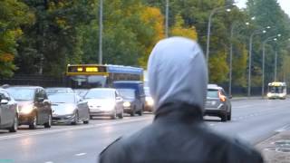 Автобус МАЗ 107 в рекламе. 25.09.2014