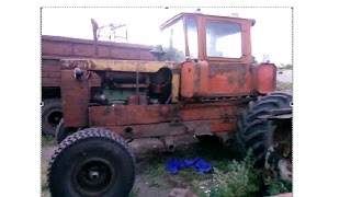 трактор ДТ - 75 колесный. Переделка гусеничного в колесный часть 2