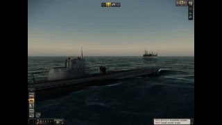Расcтрел из палубного орудия Silent Hunter 5 Battle of the Atlantic