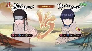 Naruto shippuden ultimate ninja Storm 4 Neji Hyuga PTS Vs Hinata Hyuga PTS