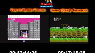 Ghosts `n Goblins NES (Стрим на скорость Kain vs Spolan)