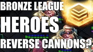 BRONZE LEAGUE HEROES #93 | REVERSE CANNON RUSH - Rebeldragon v Immortal