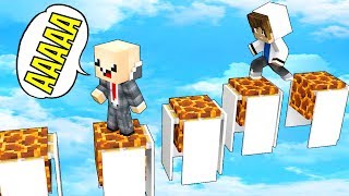 НУБ И ПРО VS 250 СЛОЖНЫХ ИСПЫТАНИЙ В МАЙНКРАФТ! СЛОЖНЫЕ ПАРКУР! ИЗИ ПАРКУР! MINECRAFT ЛОВУШКИ!
