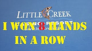Poker vLog 28 Killing it at Little Creek (casino boondocking)