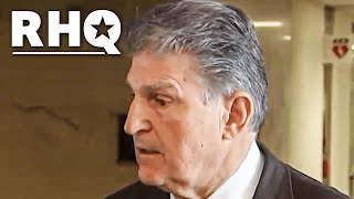 Reporter's Question Forces Manchin To Admit How Evil He Really Is