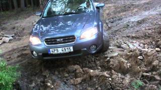 Subaru Outback cross v lese 2