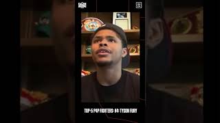 Where Does Shakur Stevenson Place Himself In The P4P List? ???? #shorts