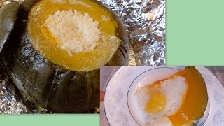 Очень вкусная рисовая каша в тыкве рецепт Тыква запеченная