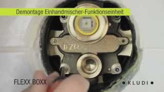 Das flexible Unterputzsystem: KLUDI FLEXX.BOXX
