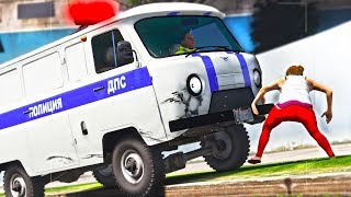 ДПС ПОГОНЯ за ДЕВУШКОЙ в ГТА 5 - МОДЫ в GTA 5 ( Полицейские БУДНИ в ГТА 5 )