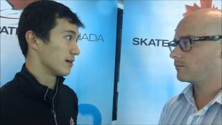 Patrick Chan at the High Performace Camp