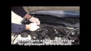 Установка салонного фильтра на автомобиль Нексия