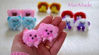 Мимишные Мишки Резинки Легко и Быстро МариМейд Cute Bears Hair Bands