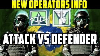 Rainbow Six Siege Brazil Operators BOPE Attackers & Defenders Rio De Janeiro