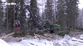 Log Max 6000B on John Deere 1470E