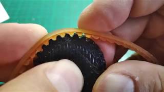Уроки Fusion360: 3D моделирование шкива по приводному ремню. How to make a 3d model of pulley.