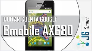 Bmobile ax680 Cuenta Google