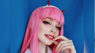 Zero Two makeup transformation