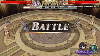 [King's Raid] Kasel 4v1 Moments PvP (Platinum - Diamond)