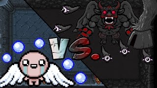 Lucha de BOSSES! Isaac (Boss) vs Satan - AFTERBIRTH + MODS