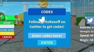 Roblox [?CODE!] Ultimate Lifting Simulator?