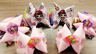 Ribbon Bows LOL/DIY/Очень легкие мини-бантики