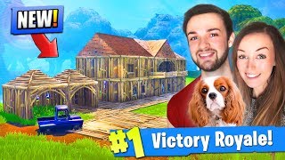 Building Ali-A's *NEW* HOUSE in Fortnite: Battle Royale!