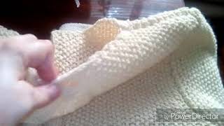 Вязанное пальто(длинный кардиган).Часть 1.