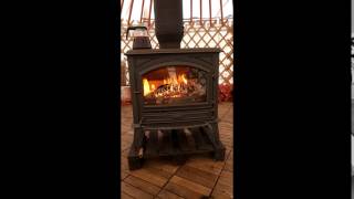 Чугунная печь-камин dovre 760 cb