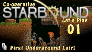 Starbound Co-operative Let's Play ► Episode 01 ► The Ship is Damaged, Thankfully I have a... Sword!?