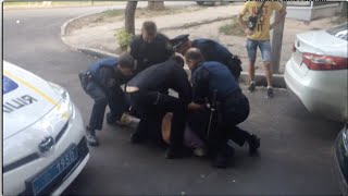 БЕСПРЕДЕЛ БЫДЛО ПОЛИЦИИ ХАРЬКОВ