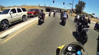 Street Life Riders Troy's Memorial Stunt Ride 2014