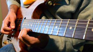 The Eagles "Hotel California" solo cover.