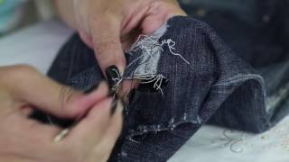 Como desfiar JEANS