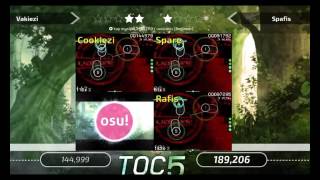 [osu!] Epic 1v2 | Cookiezi vs Rafis and Spare
